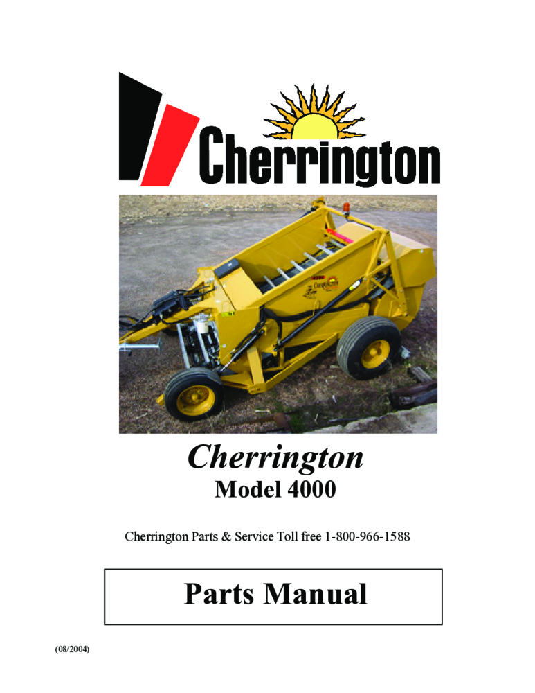 Genuine Cherrington Spare Parts for Reliable Upkeep BeachTech